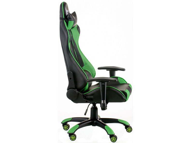 Кресло для геймеров Special4You ExtremeRace Black/Green (E5623)