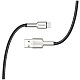 Кабель ColorWay USB-microUSB, head metal, 2.4А, 1м, Black (CW-CBUM046-BK)