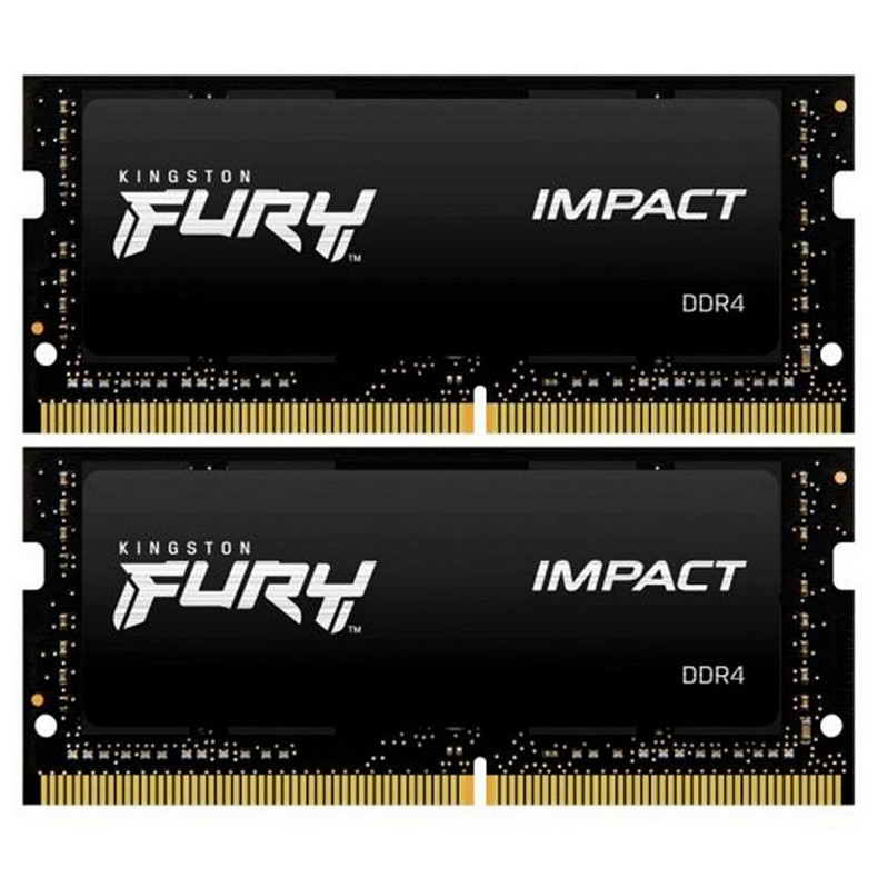 ОЗП Kingston Fury Impact DDR4 64GB (2x32GB) 3200 MHz (KF432S20IBK2/64)
