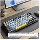 Клавіатура Ajazz AK820 Sea Salt Switch Black USB-C (AK820-SS-BGY)