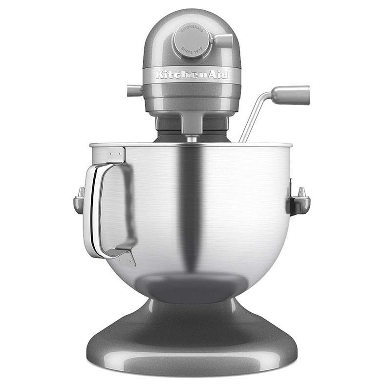 Кухонний комбайн KitchenAid Heavy Duty 6,6 л 5KSM70JPXECU з підйомною чашею, сріблястий