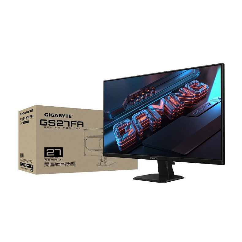 Монітор Gigabyte 27" GS27FA IPS Black 180Hz