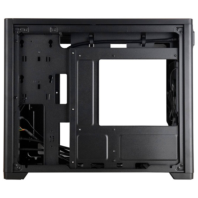 Корпус Chieftec UNI BX-10B-M-OP mATX, без БЖ, Black