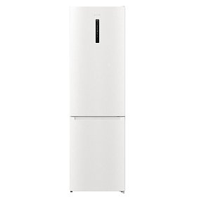 Холодильник з нижньою морозильною камероюиGorenje NRK6202AW4, 200х60х60см, 2 двері, 235( 96)л, А++, Total N