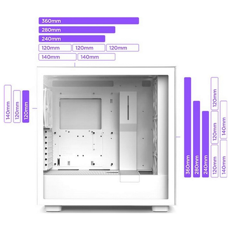 Корпус NZXT H7 Elite RGB White (CM-H71EW-02)