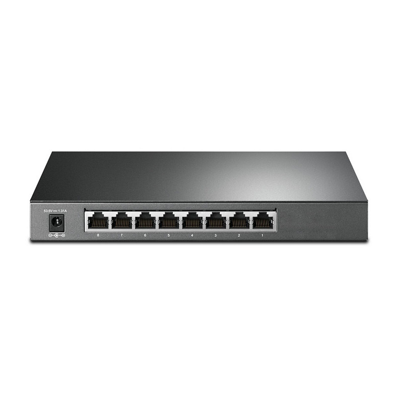 Коммутатор TP-LINK SG2008P 8xGE (4xPoE), 62Вт, WebSmart