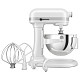 Кухонная машина KitchenAid Heavy Duty 5,2 л 5KSM55SXXEWH с подъемной чашей, белый