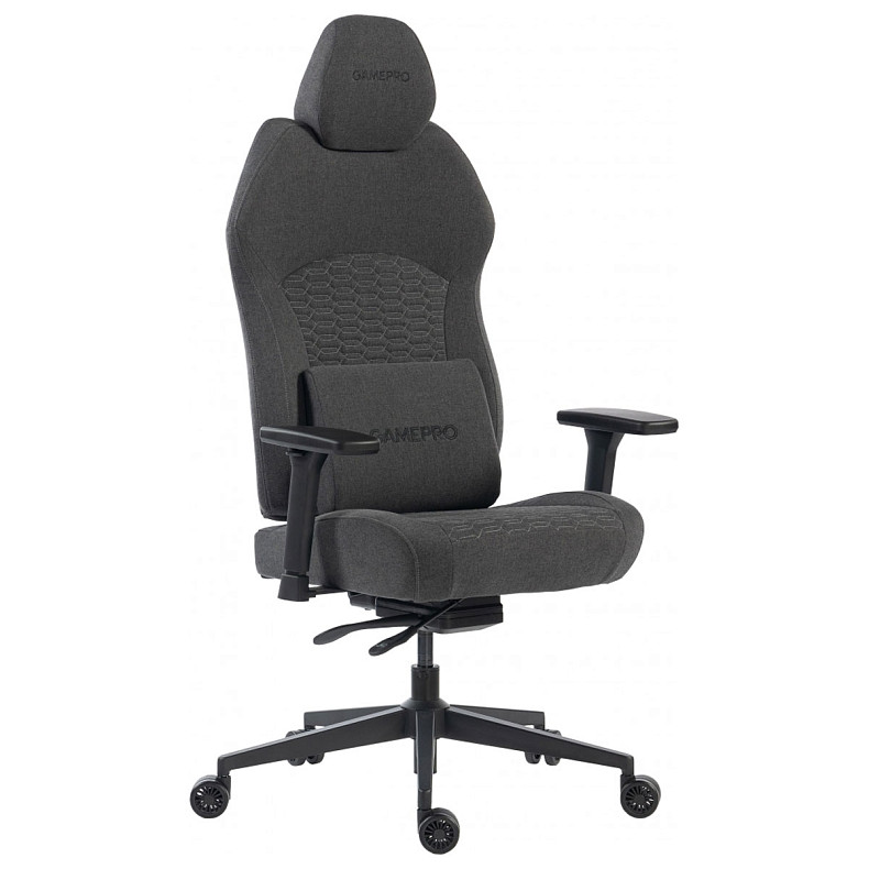 Крісло ігрове GamePro GC760DG Fabric Dark Gray