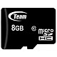 MicroSDHC   8GB Class 10 Team + SD-adapter (TUSDH8GCL1003)