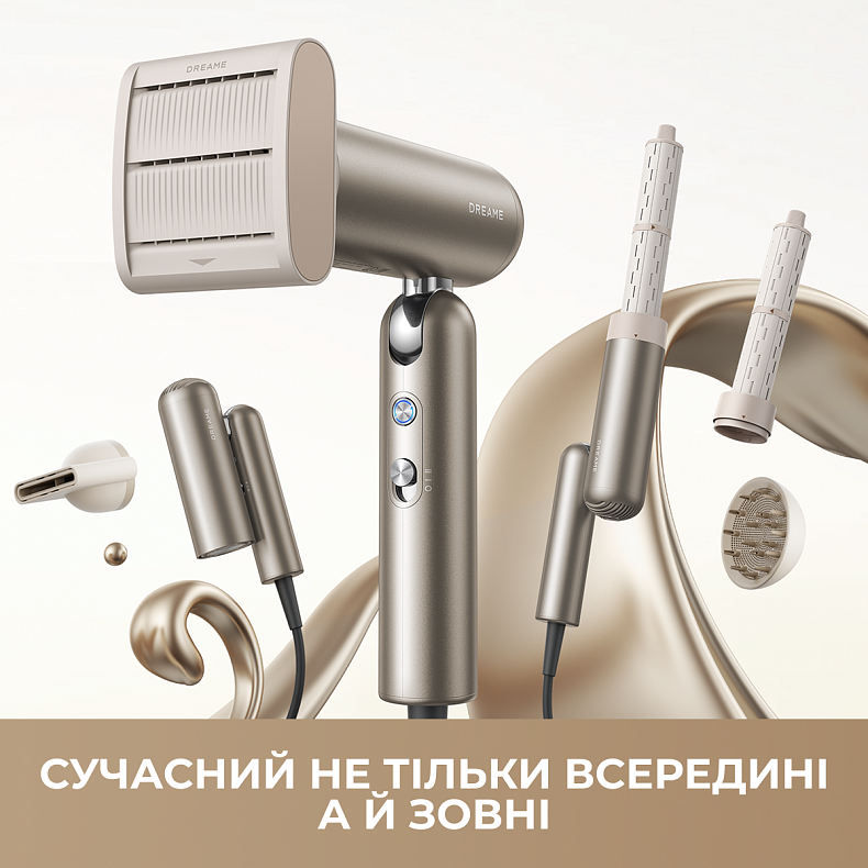 Фен-стайлер Dreame Pocket Pro 5in1 Grey