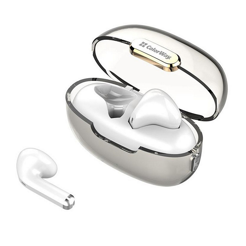 Наушники СolorWay Slim TWS-2 Earbuds White (CW-TWS2WT)