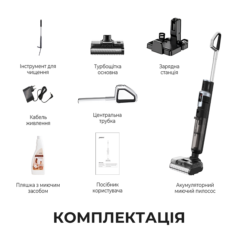 Беспроводной моющий пылесос Jimmy HW9 PRO MAX  2 в 1