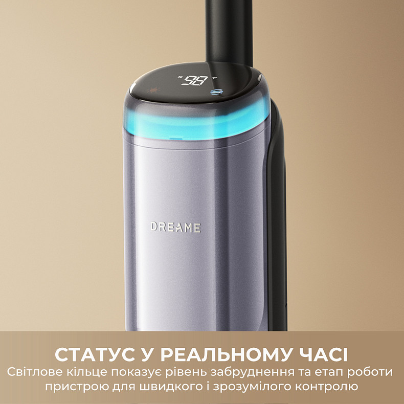 Беспроводной моющий пылесос Dreame H16 Pro Steam