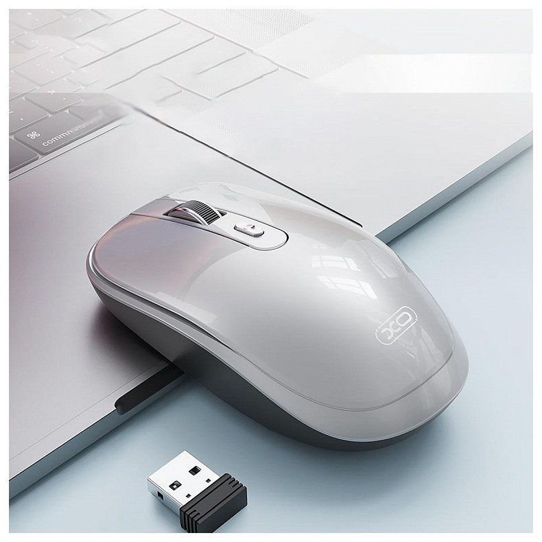 Миша XO M11 Silver Black