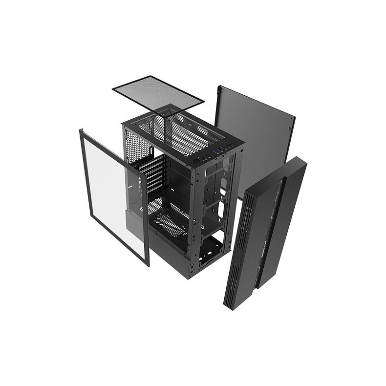 Комп'ютер 2E Octal Intel i3-10100F/H510/8/256F+1000/NVD730-2/Win10H/G2107/500W (2E-7851)