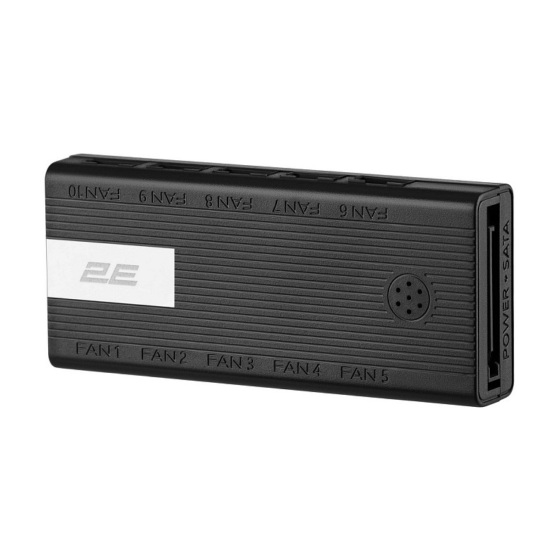 Контролер 2E GAMING CONTR-V ARGB 10 fans 4pin, SATA +5V 3pin, пульт