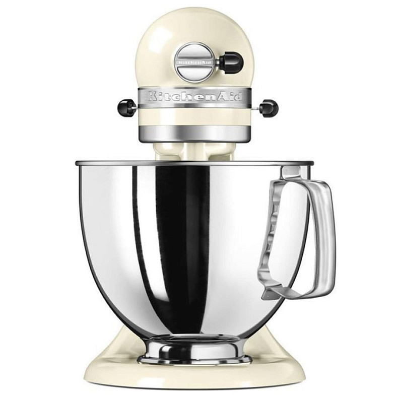 Кухонный комбайн KitchenAid Artisan 4,8 л 5KSM125EAC с откидным кремовым кремом.