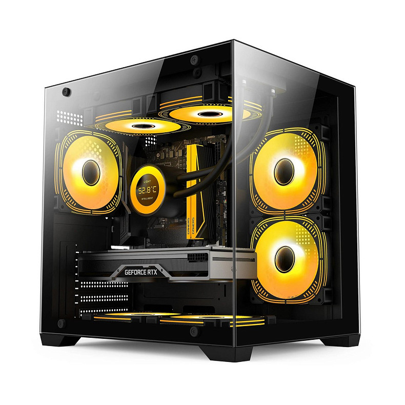 Корпус GTL Gaming Infinity Black (GTLN275-1B) без БП