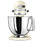 Кухонный комбайн KitchenAid Artisan 4,8 л 5KSM125EAC с откидным кремовым кремом.