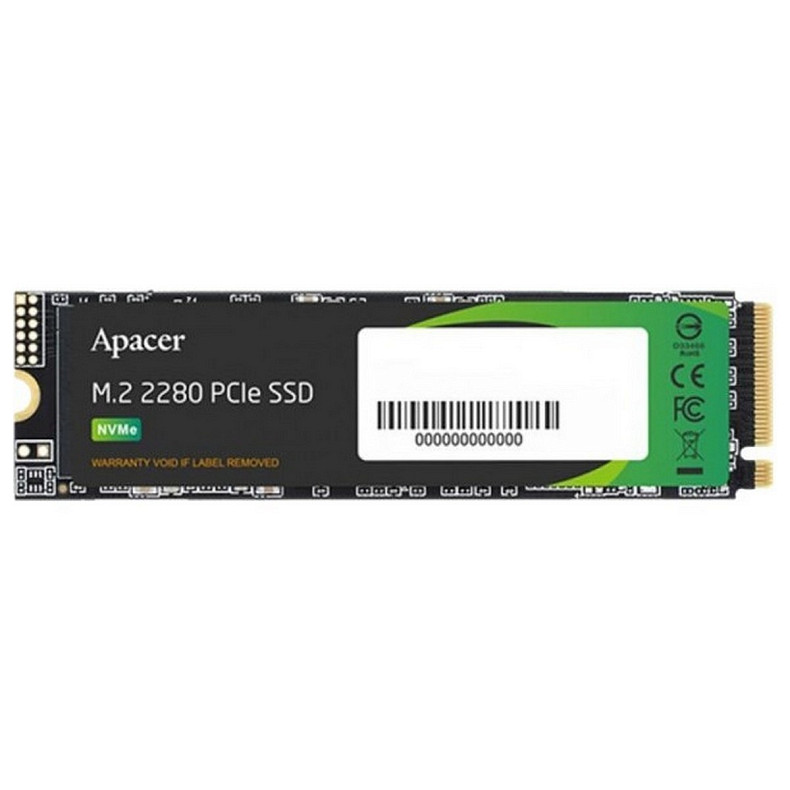 SSD диск Apacer AS2280P4U M.2 2280 PCIe 3.0 x4 3D TLC (AP256GAS2280P4U-1) 256GB