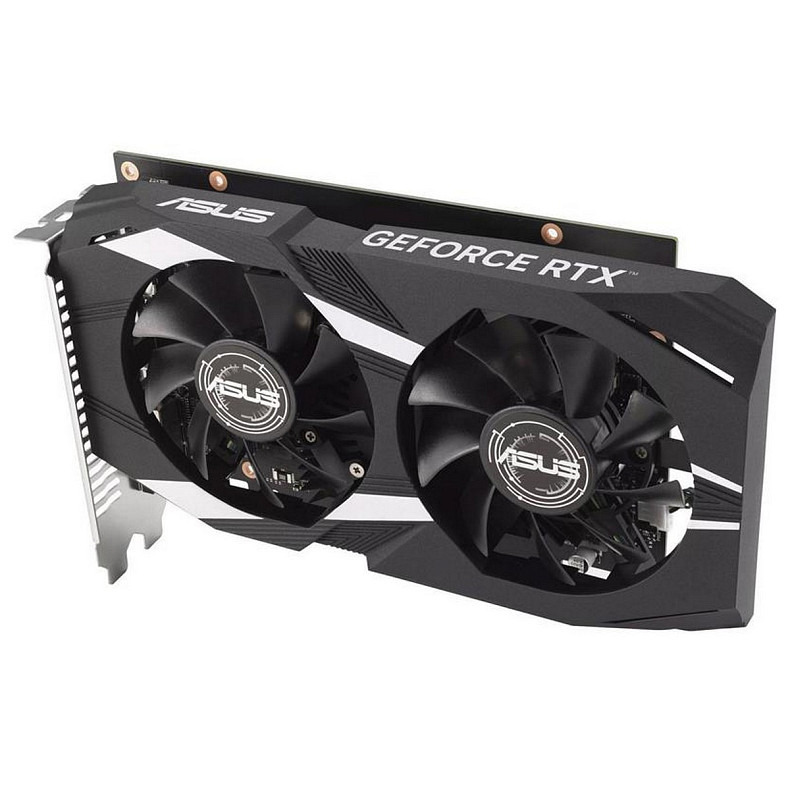 Видеокарта GF RTX 3050 6GB GDDR6 Dual OC Asus (DUAL-RTX3050-O6G)