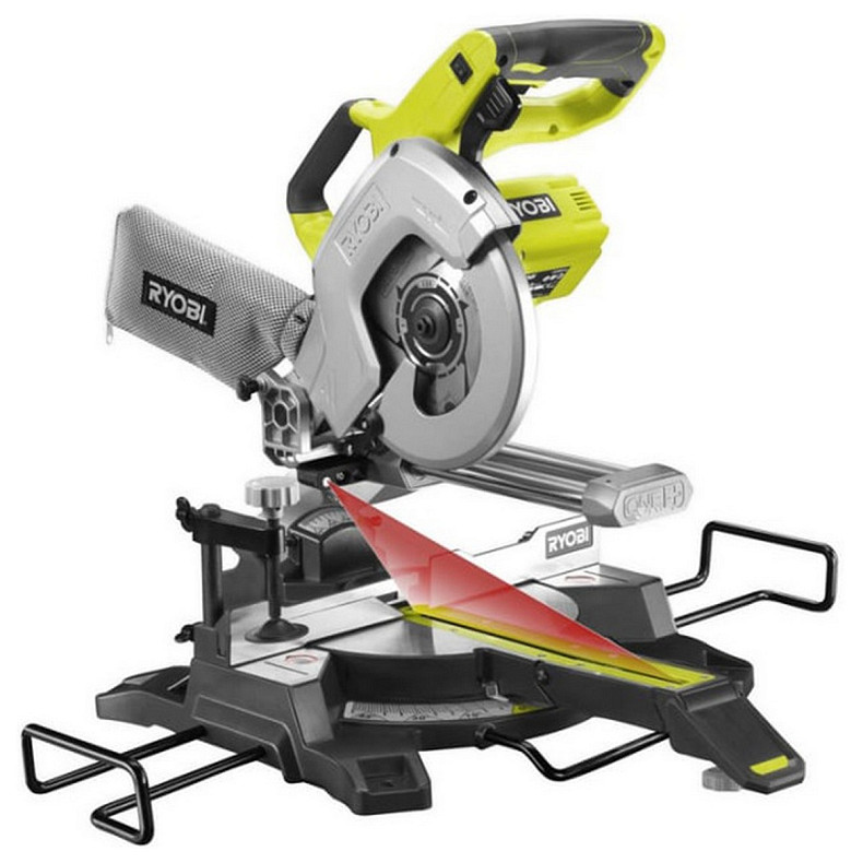 Пила торцювальна акумуляторна Ryobi R18MS216-0