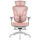 Крісло офісне OfficePro Elite OC950GLP Gray/Light Pink