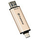 Флеш-накопитель Transcend 256GB USB 3.2 Type-A+Type-C JetFlash 930 Black R420/W400MB/s