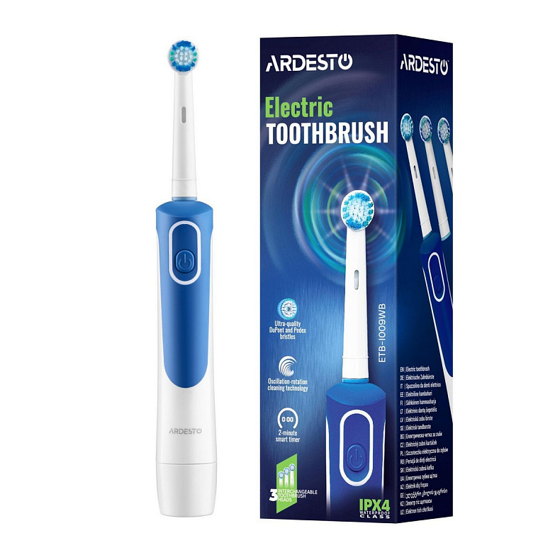 Зубна щітка Ardesto ETB-I009WB