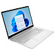 Ноутбук HP 17-cn3009ua 17.3" FHD IPS AG, Intel i3-N305, 8GB, F256GB, UMA, DOS, сріблястий