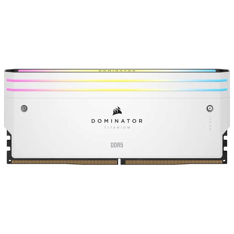 ОЗУ DDR5 2x16GB/6000 Corsair Dominator Titanium RGB White (CMP32GX5M2B6000C30W)