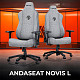 Кресло для геймеров Anda Seat Novis Gray Fabric Size L (AD23-L-01-G-F)