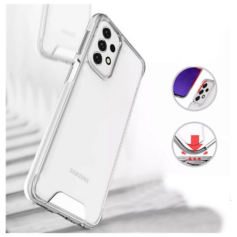 Чeхол-накладка BeCover Space Case для Samsung Galaxy A23 SM-A235 Transparancy (707805)