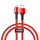 Кабель Baseus Kevlar Lightning Cable 2m Red (CALKLF-C09)