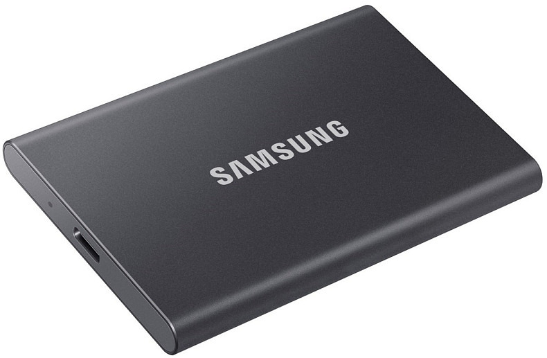 SSD диск Samsung T7 Titan Gray 1TB (MU-PC1T0T/WW)