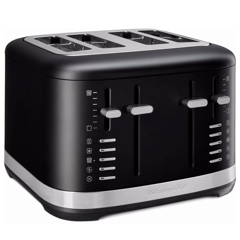 Тостер KitchenAid 5KMT4109EBM на 4 слоти матовий чорний