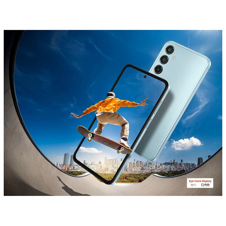 Смартфон Samsung Galaxy M35 5G SM-M356 6/128GB Dual Sim Light Blue (SM-M356BLBBEUC)