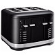 Тостер KitchenAid 5KMT4109EBM на 4 слоти матовий чорний