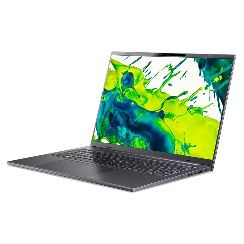 Ноутбук Acer Aspire 16 A16-52M 16" WUXGA IPS, Intel U7-256V, 16GB, F512GB, UMA, Win11, серый