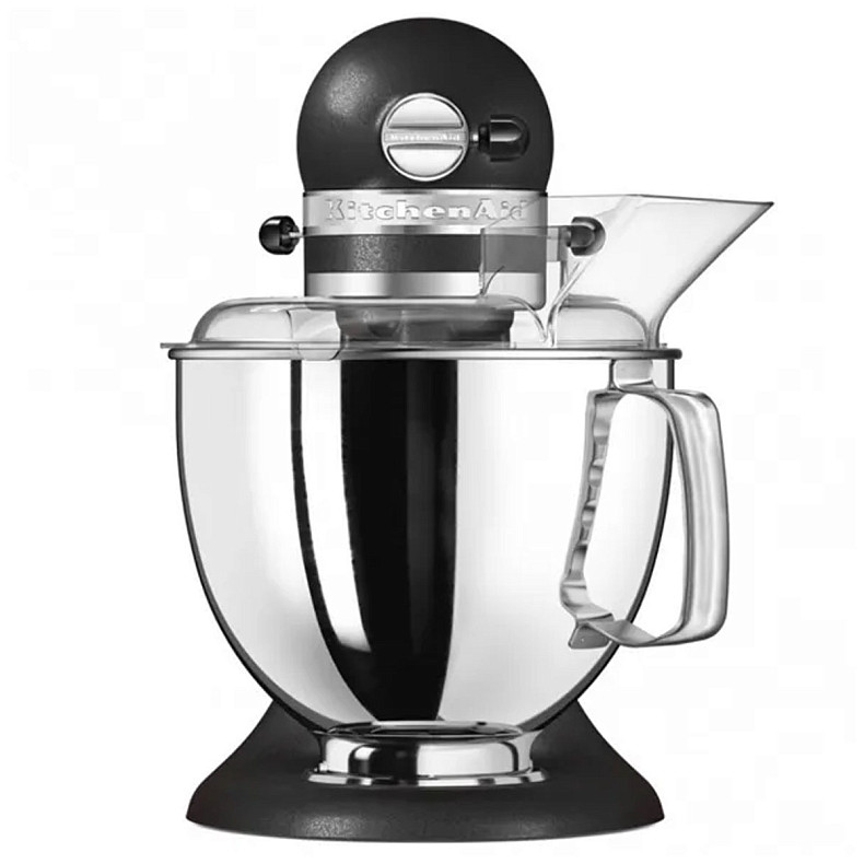 Кухонный комбайн KitchenAid Artisan 4,8 л 5KSM175PSEOB с откидным блоком черный