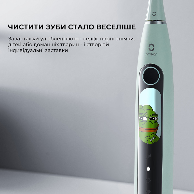 Электрическая зубная щетка Oclean X Pro 20 Green