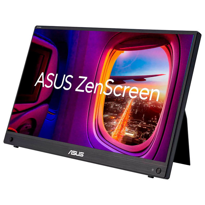 Монітор портативний Asus 15.6" ZenScreen MB16AHG mHDMI, 2xUSB-C, IPS, 144Hz, 3ms, FreeSync