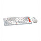 Комплект Logitech Pop Icon Combo Off White (920-013141)