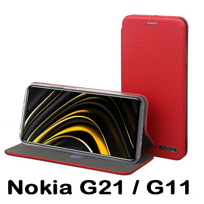 Чeхол-книжка BeCover Exclusive для Nokia G21/G11 Burgundy Red (707915)