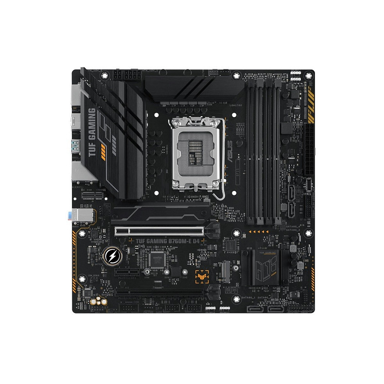 Материнская плата ASUS TUF GAMING B760M-E D4 s1700 B760 4xDDR4 M.2 HDMI DP mATX