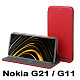 Чeхол-книжка BeCover Exclusive для Nokia G21/G11 Burgundy Red (707915)