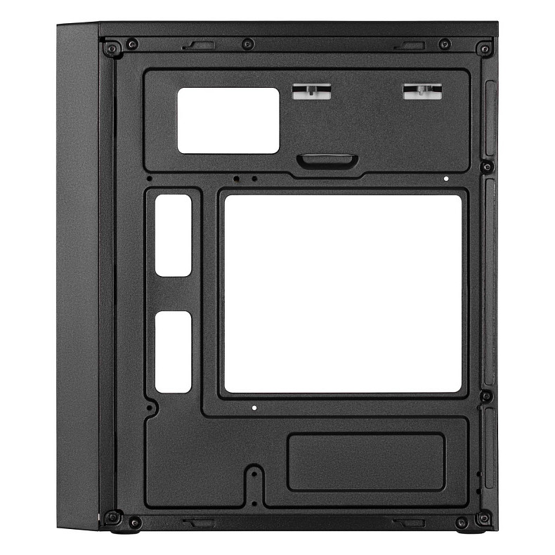 Корпус 2E TeamX TMX03 с БП 2E ATX400W, 2xUSB2.0, 1x80мм, VGA 220мм, mATX, черный