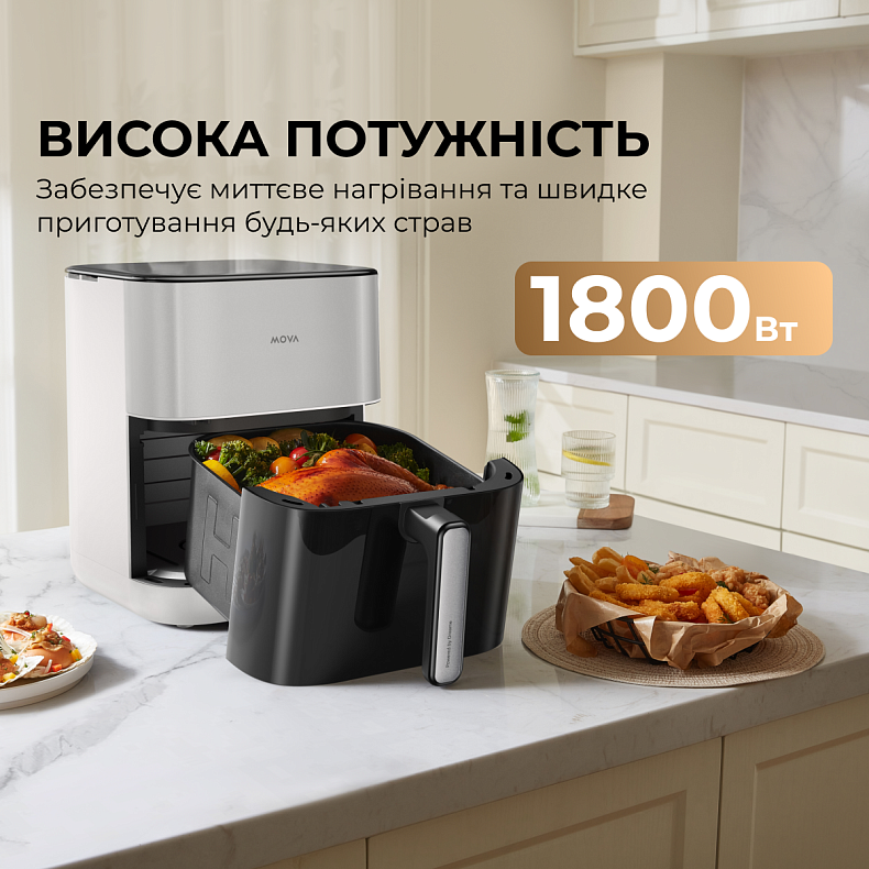 Мультипіч MOVA AeroChef FD10 Pro White