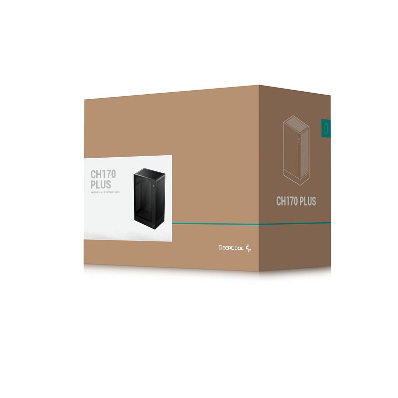 Корпус DeepCool CH170 (R-CH170-BKNGM0-G) без БП