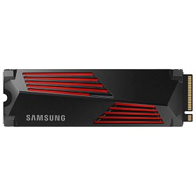 Накопитель SSD 1ТB Samsung 990 Pro with Heatsink M.2 2280 PCIe 4.0 x4 NVMe V-NAND MLC (MZ-V9P1T0CW)